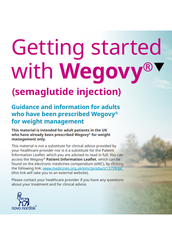 Weight management brochure