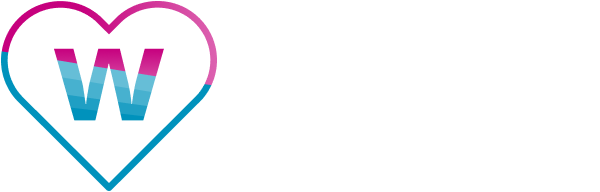 W inside a heart icon