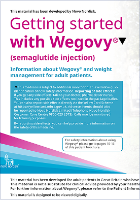 Weight management brochure